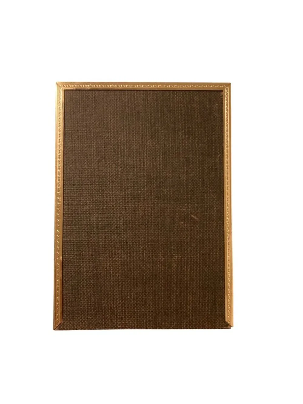 Vintage Gold Tone Double Sided Folding Picture Frame 7